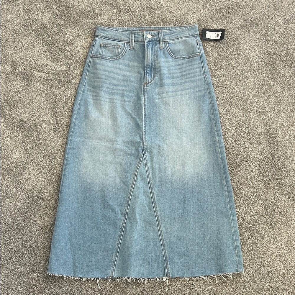 Joe's Jeans Daria Denim Maxi Skirt
